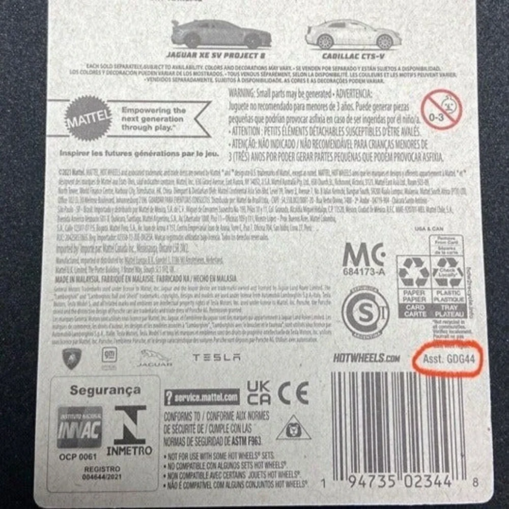 Hot Wheels Lamborghini Estoque 4/5 MATTEL Die-Cast Metal RARE NIP